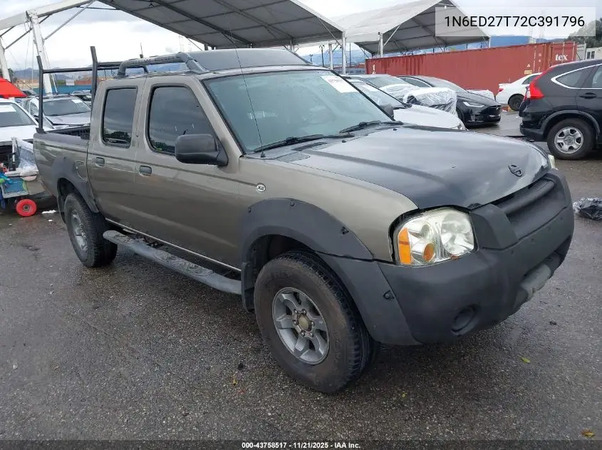 1N6ED27T72C391796 2002 Nissan Frontier Xe-V6