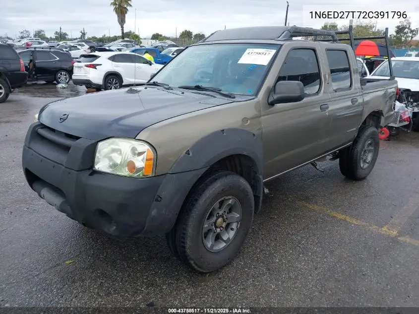 1N6ED27T72C391796 2002 Nissan Frontier Xe-V6
