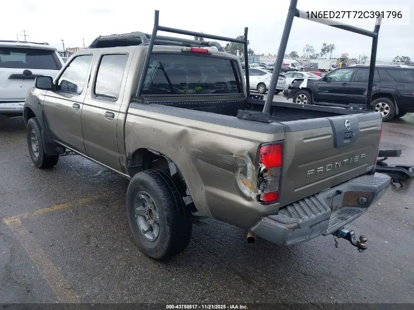 1N6ED27T72C391796 2002 Nissan Frontier Xe-V6