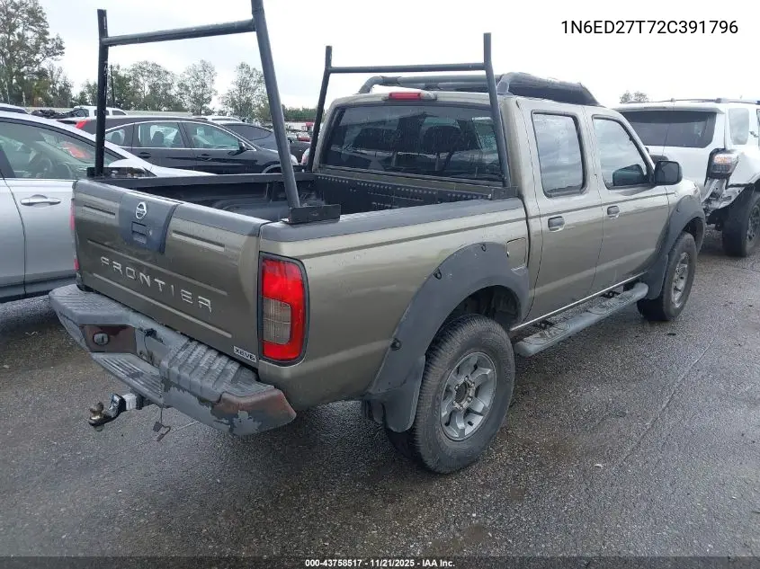 1N6ED27T72C391796 2002 Nissan Frontier Xe-V6