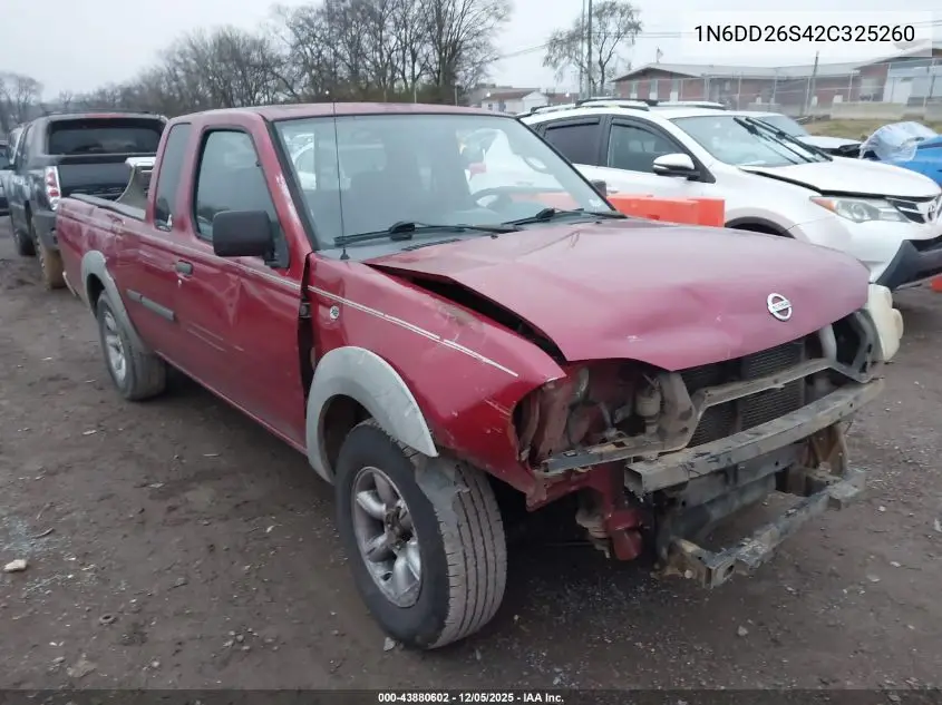 1N6DD26S42C325260 2002 Nissan Frontier Xe