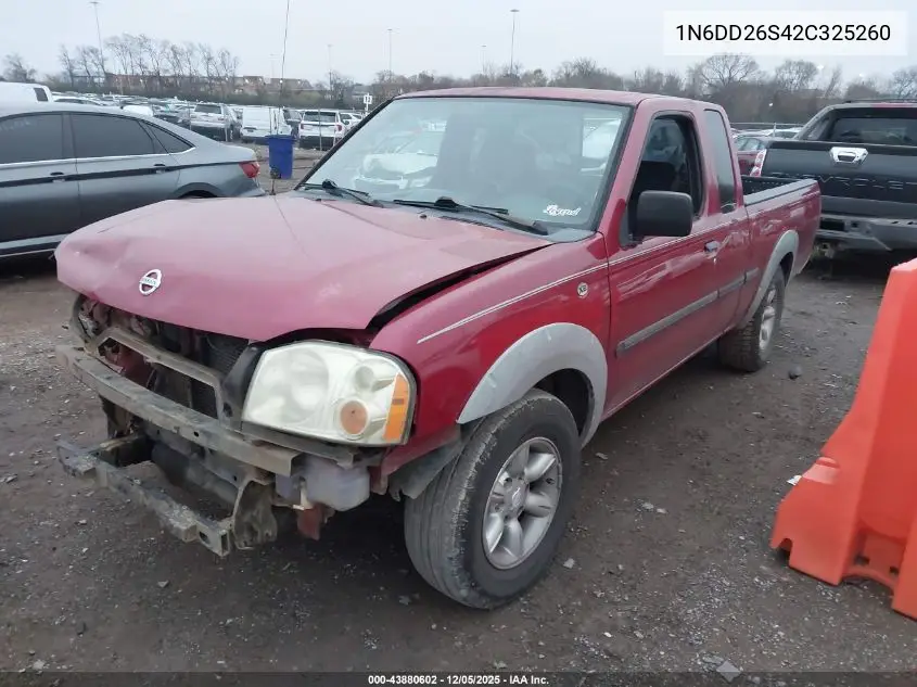 1N6DD26S42C325260 2002 Nissan Frontier Xe
