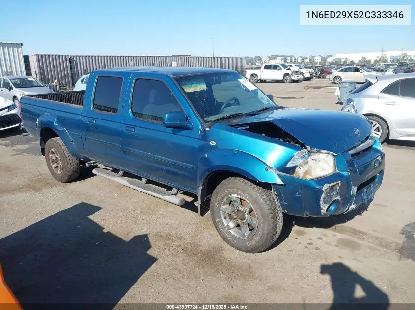 1N6ED29X52C333346 2002 Nissan Frontier Xe-V6