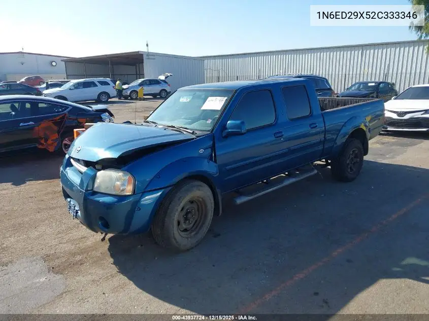 1N6ED29X52C333346 2002 Nissan Frontier Xe-V6