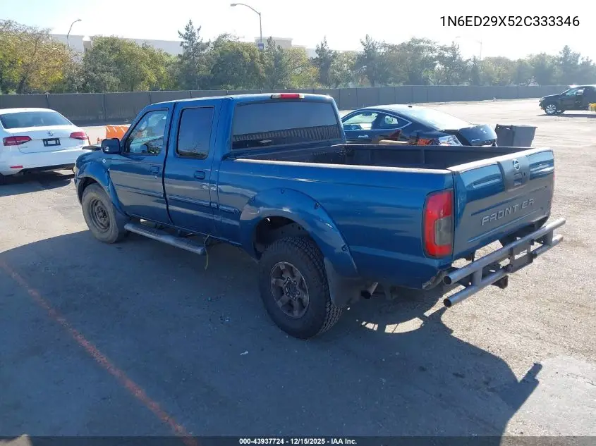 1N6ED29X52C333346 2002 Nissan Frontier Xe-V6