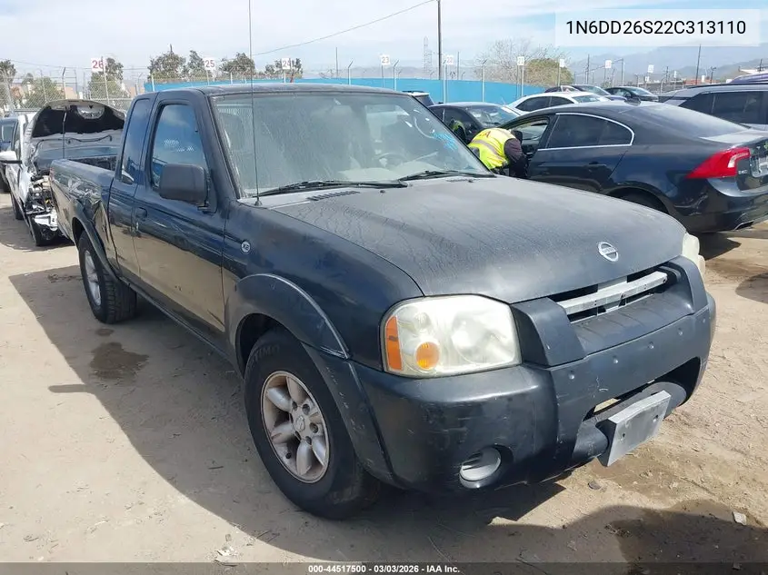 1N6DD26S22C313110 2002 Nissan Frontier Xe