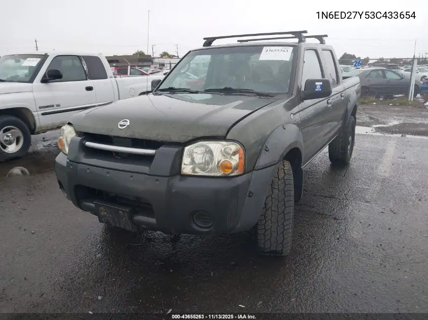 1N6ED27Y53C433654 2003 Nissan Frontier Xe-V6