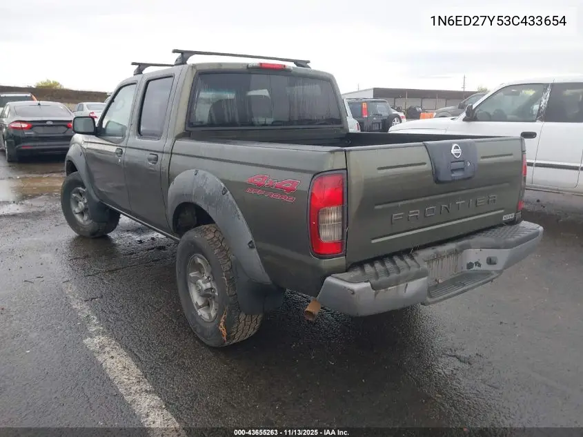 1N6ED27Y53C433654 2003 Nissan Frontier Xe-V6