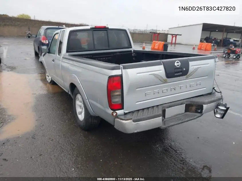 1N6DD26T83C427820 2003 Nissan Frontier Xe