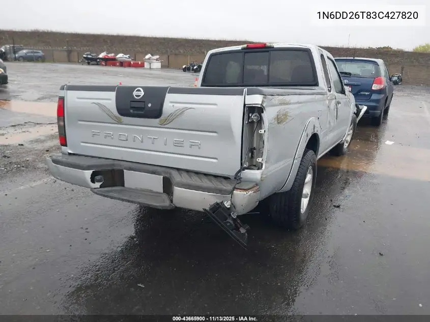 1N6DD26T83C427820 2003 Nissan Frontier Xe