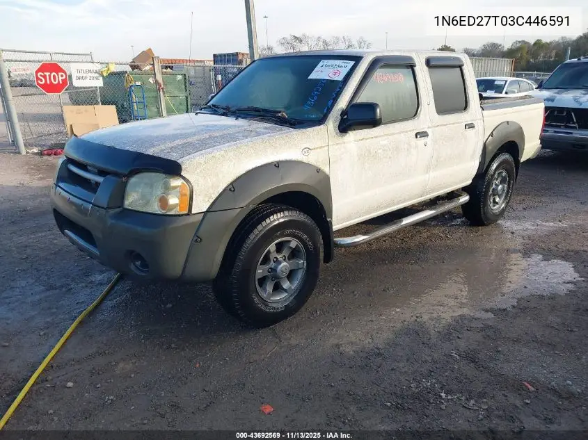 1N6ED27T03C446591 2003 Nissan Frontier Xe-V6