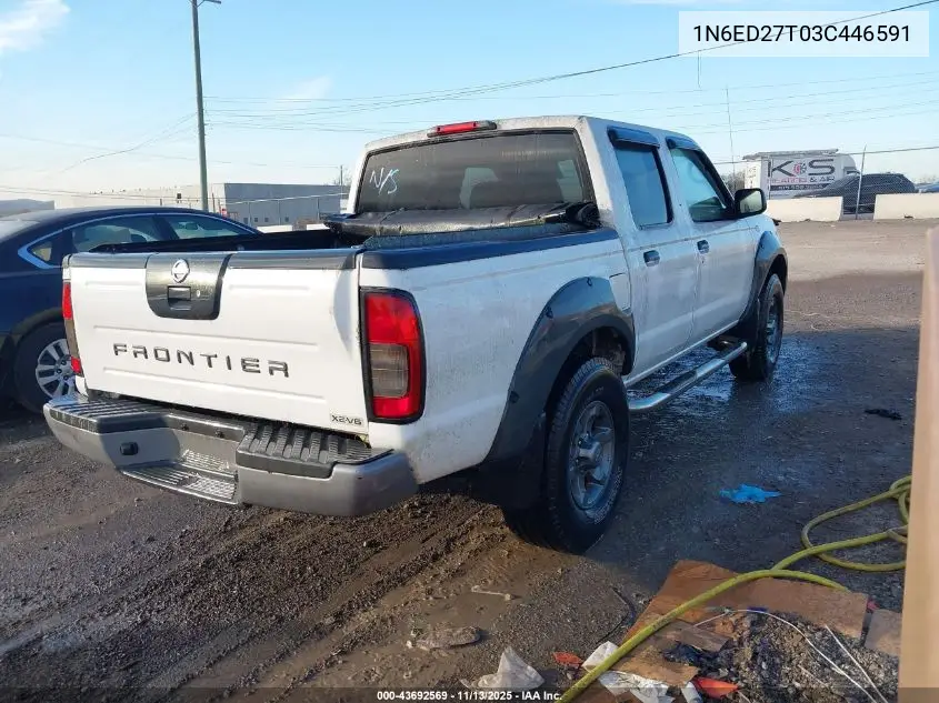 1N6ED27T03C446591 2003 Nissan Frontier Xe-V6