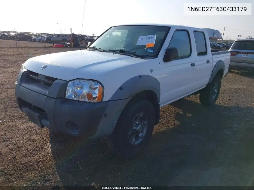 1N6ED27T63C433179 2003 Nissan Frontier Xe-V6