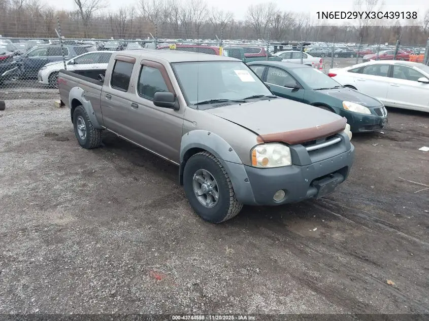 1N6ED29YX3C439138 2003 Nissan Frontier Xe-V6