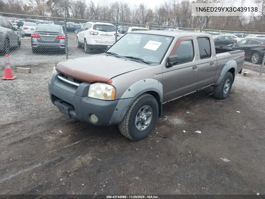 1N6ED29YX3C439138 2003 Nissan Frontier Xe-V6