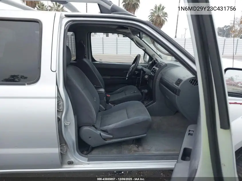 1N6MD29Y23C431756 2003 Nissan Frontier Sve-V6