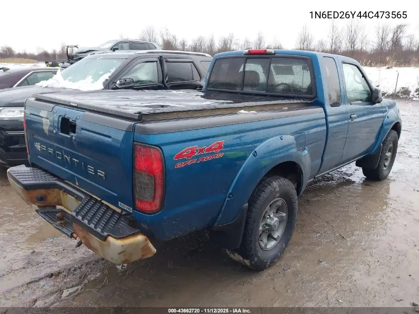 1N6ED26Y44C473565 2004 Nissan Frontier Xe-V6