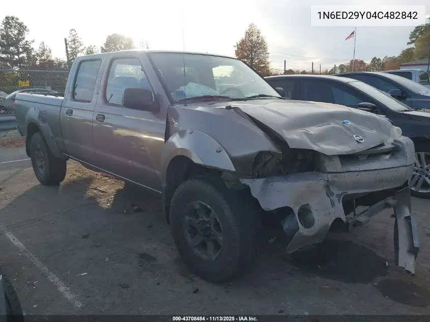 1N6ED29Y04C482842 2004 Nissan Frontier Xe-V6