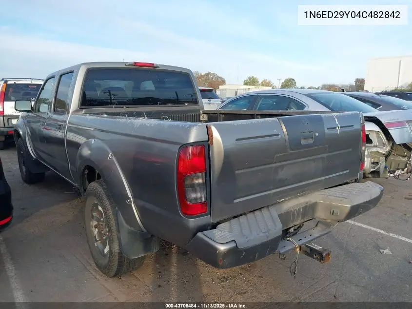 1N6ED29Y04C482842 2004 Nissan Frontier Xe-V6