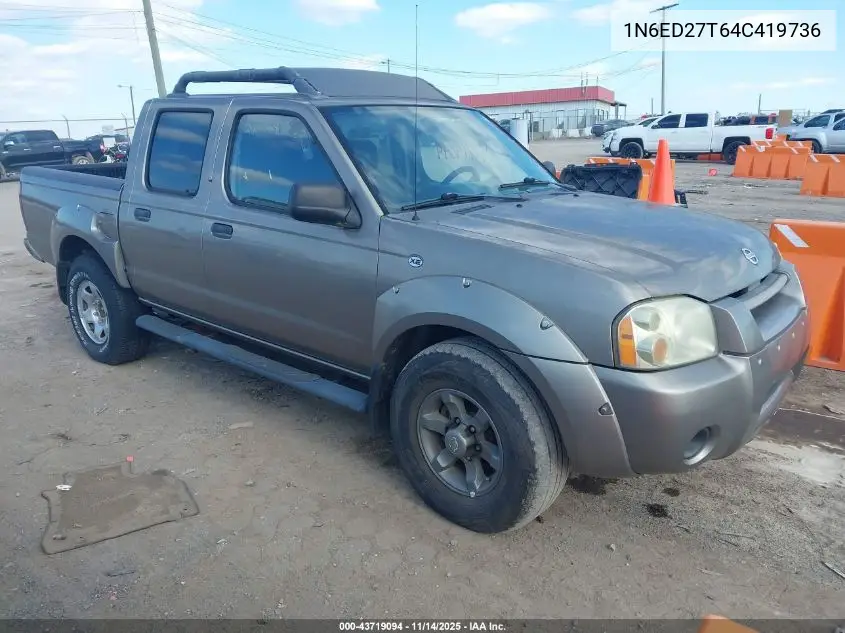 1N6ED27T64C419736 2004 Nissan Frontier Xe-V6