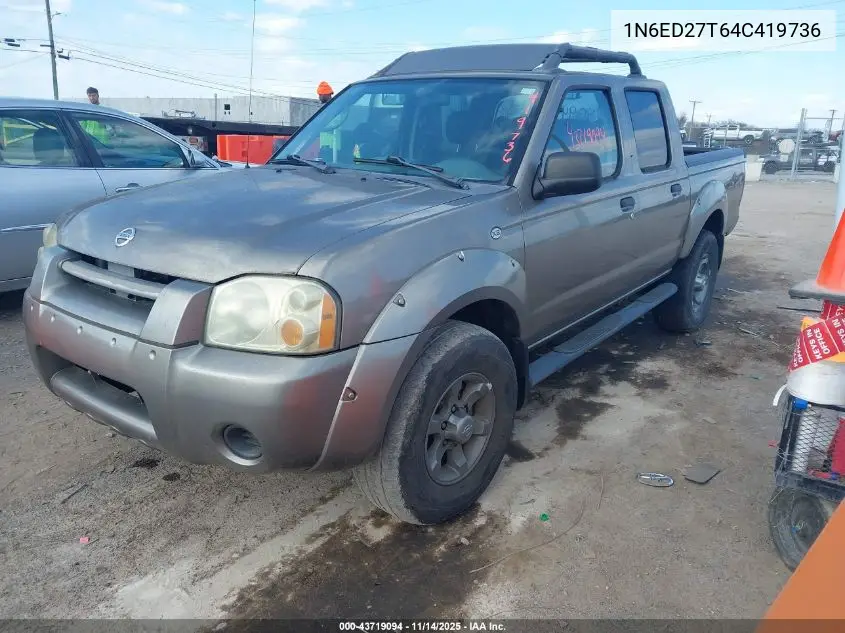 1N6ED27T64C419736 2004 Nissan Frontier Xe-V6