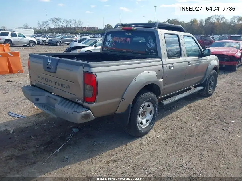 1N6ED27T64C419736 2004 Nissan Frontier Xe-V6