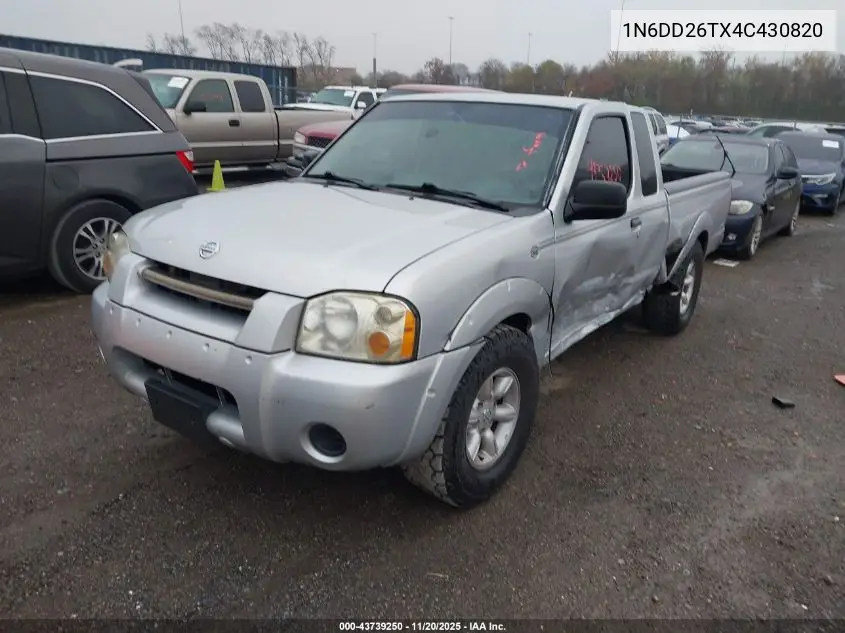 1N6DD26TX4C430820 2004 Nissan Frontier Xe