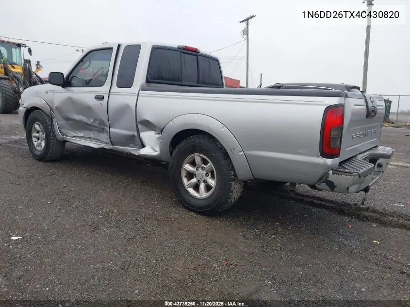 1N6DD26TX4C430820 2004 Nissan Frontier Xe