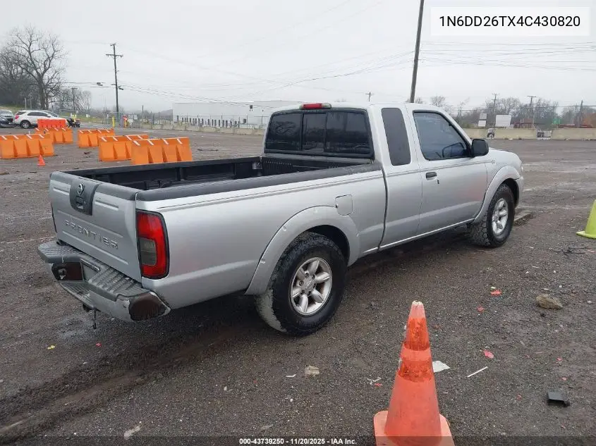 1N6DD26TX4C430820 2004 Nissan Frontier Xe