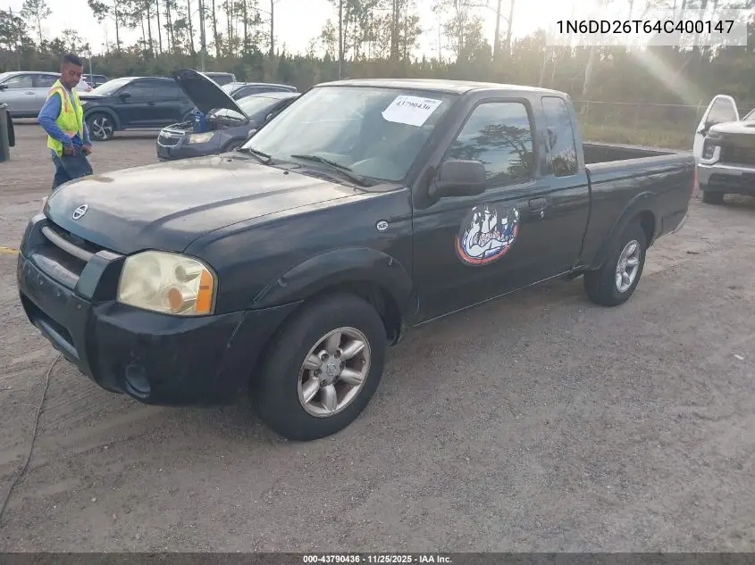 1N6DD26T64C400147 2004 Nissan Frontier Xe