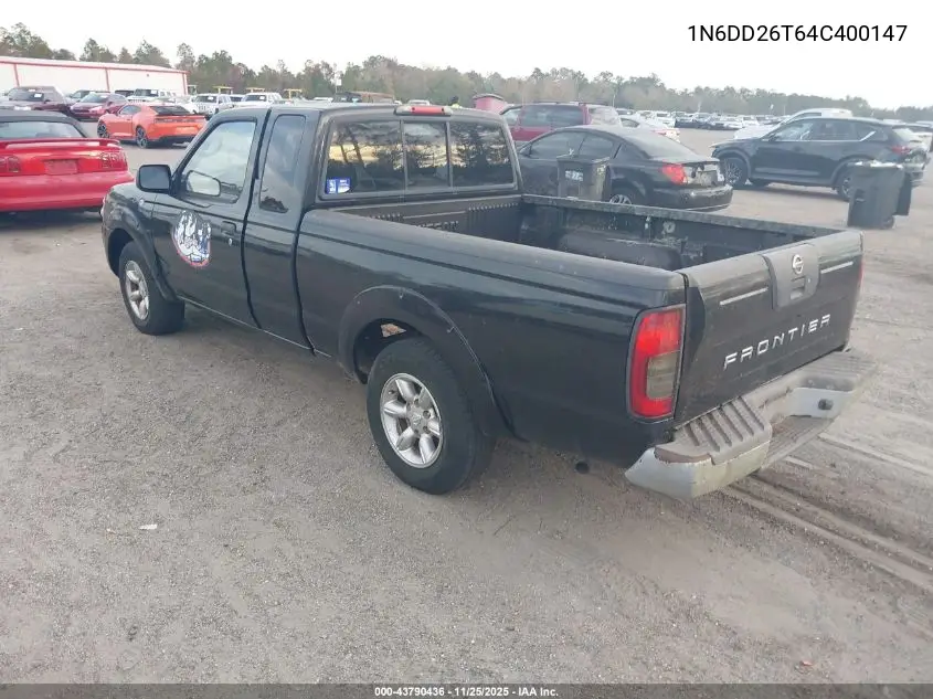 1N6DD26T64C400147 2004 Nissan Frontier Xe