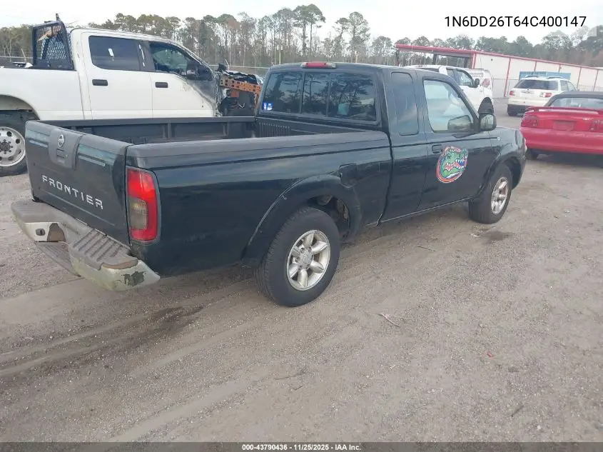 1N6DD26T64C400147 2004 Nissan Frontier Xe