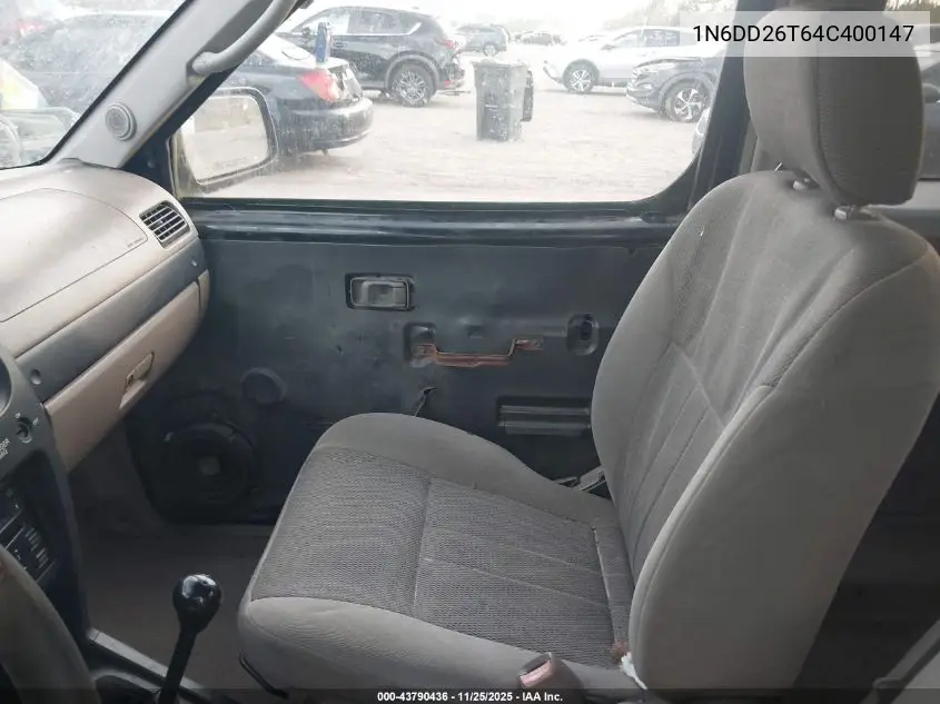1N6DD26T64C400147 2004 Nissan Frontier Xe