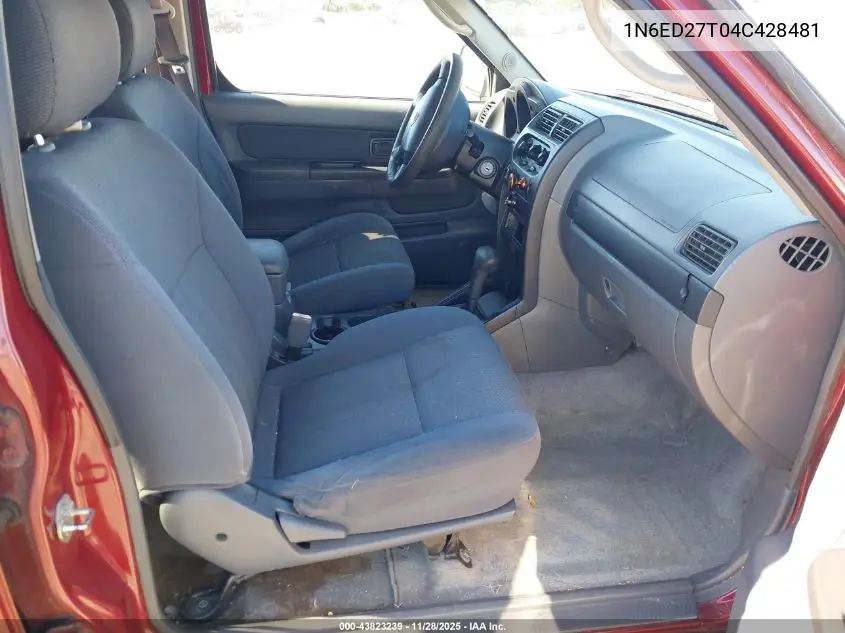 1N6ED27T04C428481 2004 Nissan Frontier Xe-V6