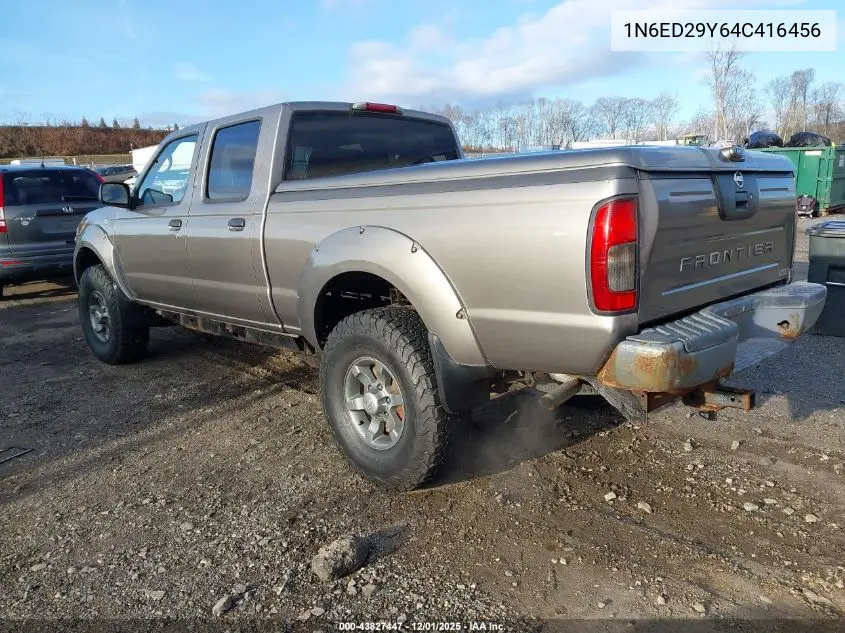 1N6ED29Y64C416456 2004 Nissan Frontier Xe-V6