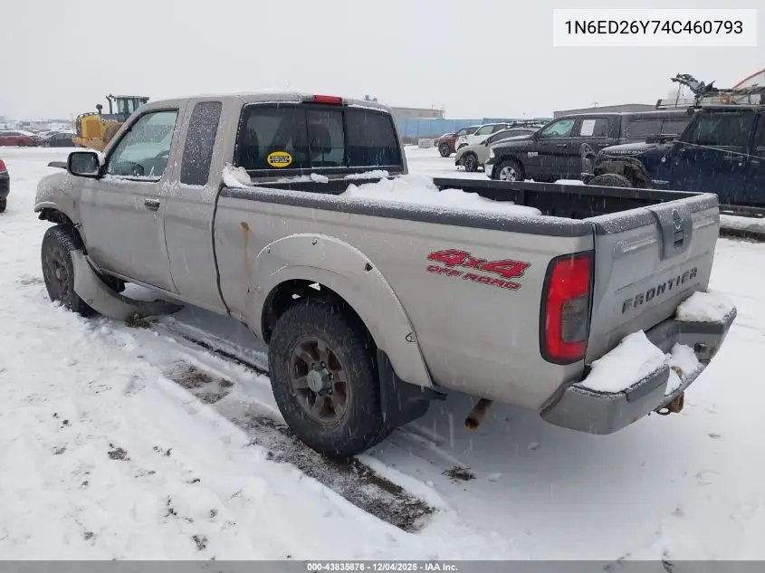 1N6ED26Y74C460793 2004 Nissan Frontier Xe-V6