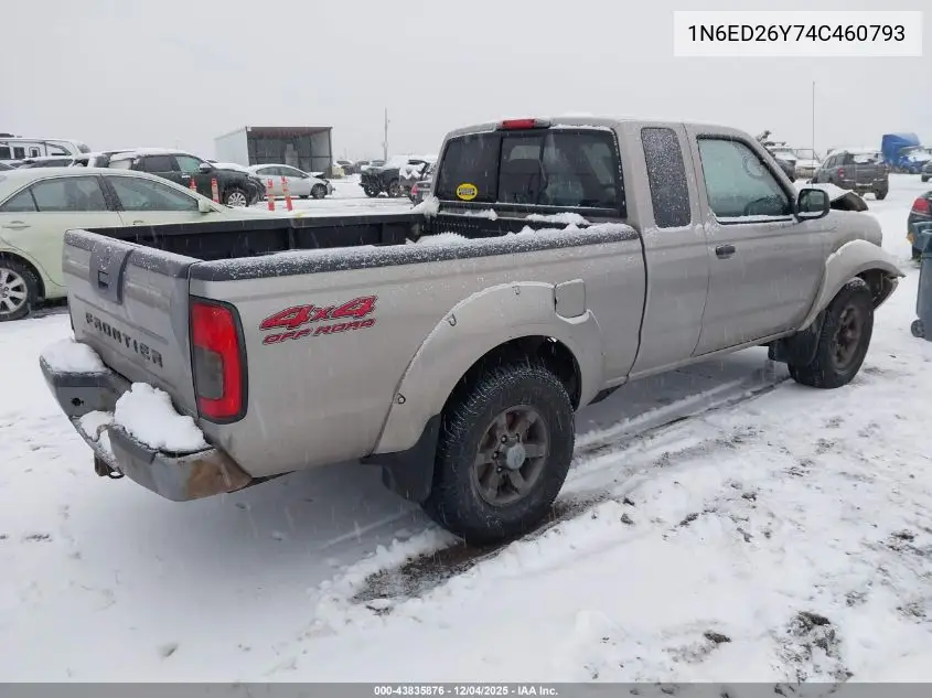 1N6ED26Y74C460793 2004 Nissan Frontier Xe-V6