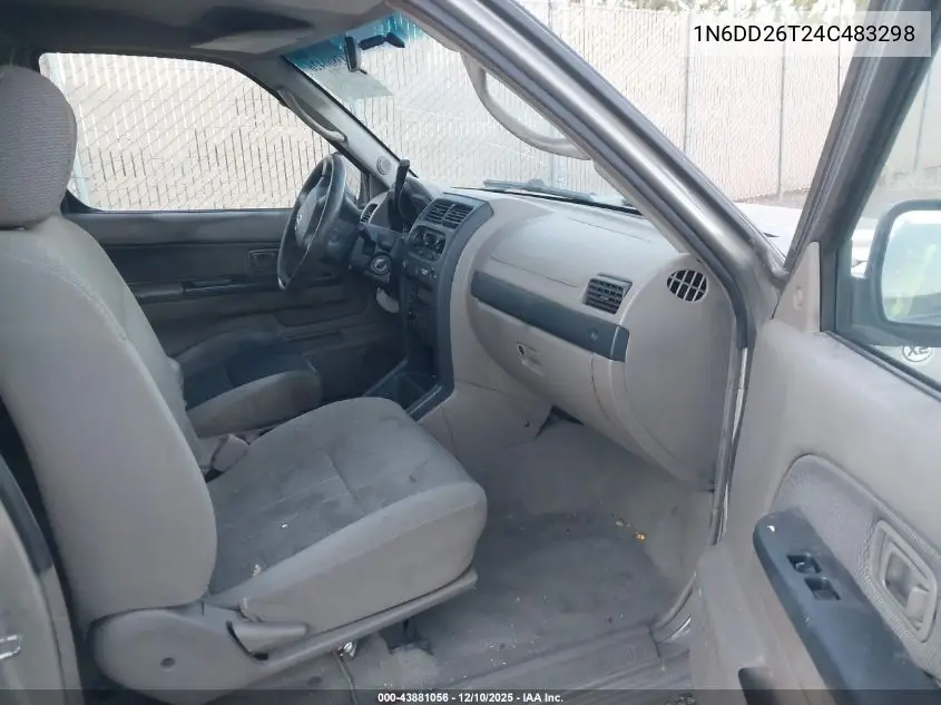 1N6DD26T24C483298 2004 Nissan Frontier Xe