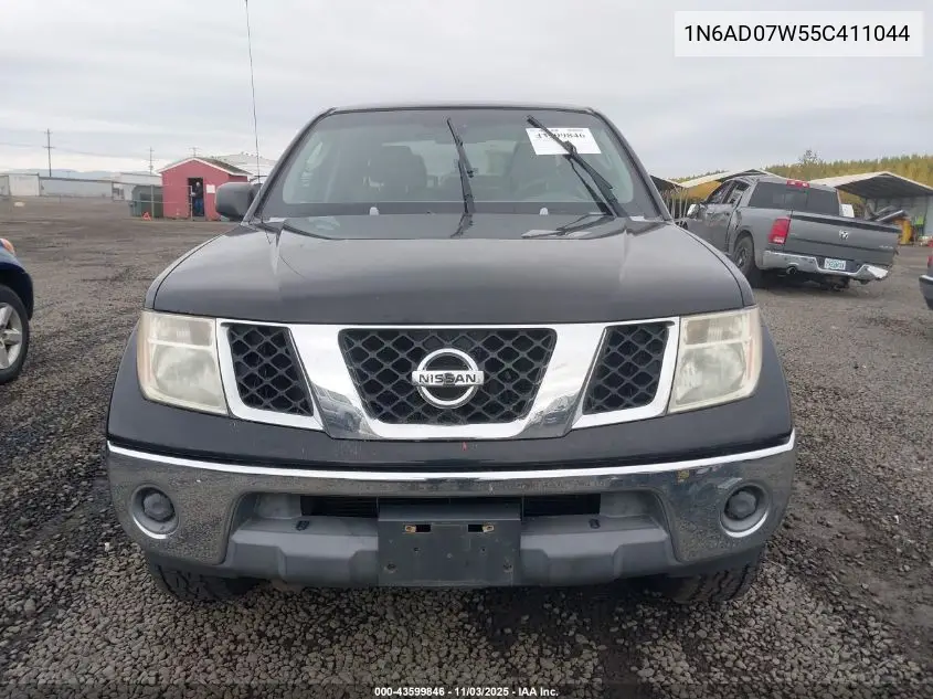 1N6AD07W55C411044 2005 Nissan Frontier Se