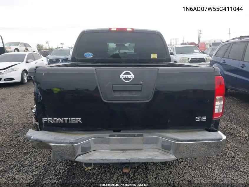 1N6AD07W55C411044 2005 Nissan Frontier Se