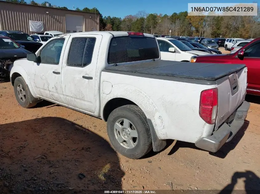 1N6AD07W85C421289 2005 Nissan Frontier Se