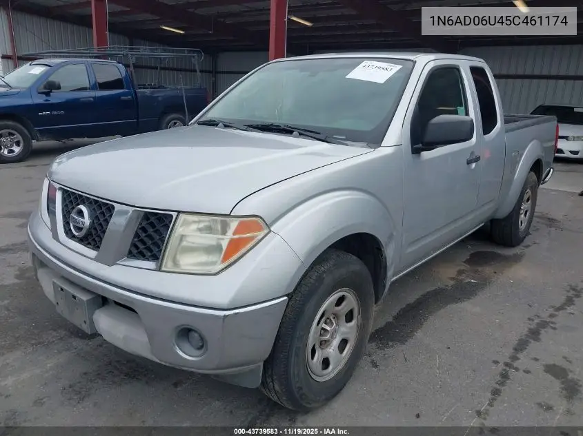 1N6AD06U45C461174 2005 Nissan Frontier Se