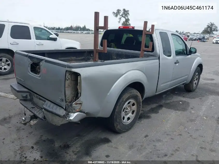 1N6AD06U45C461174 2005 Nissan Frontier Se
