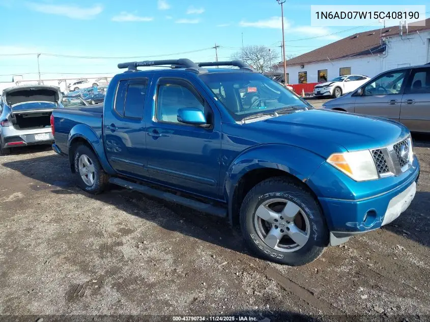 1N6AD07W15C408190 2005 Nissan Frontier Le