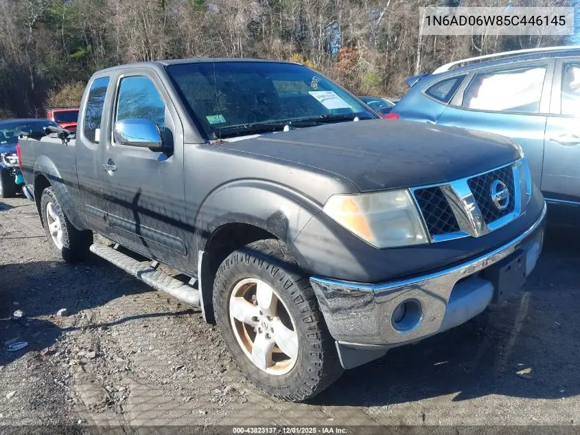 1N6AD06W85C446145 2005 Nissan Frontier Le