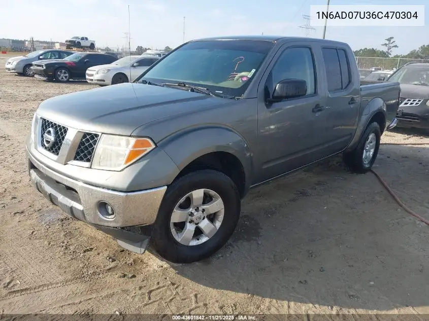 1N6AD07U36C470304 2006 Nissan Frontier Se