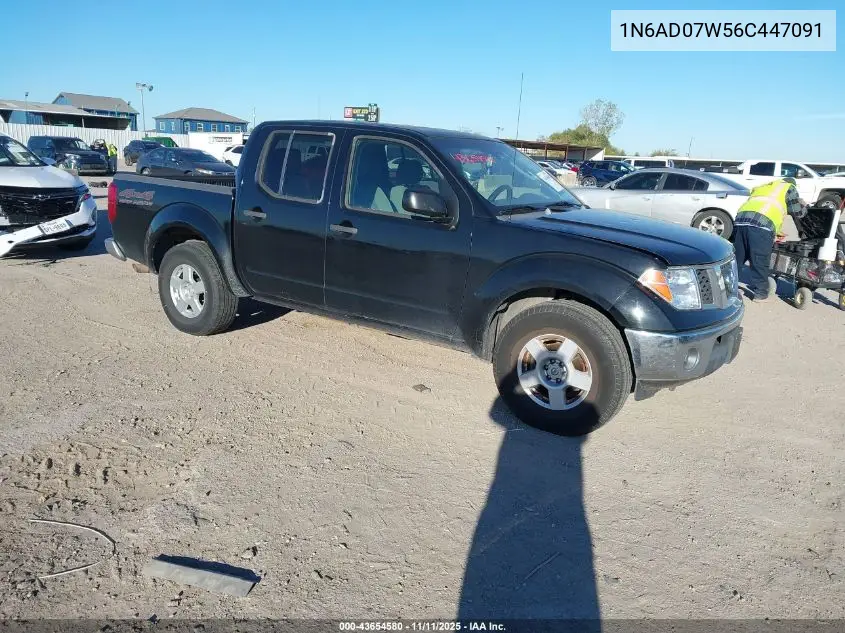 1N6AD07W56C447091 2006 Nissan Frontier Se