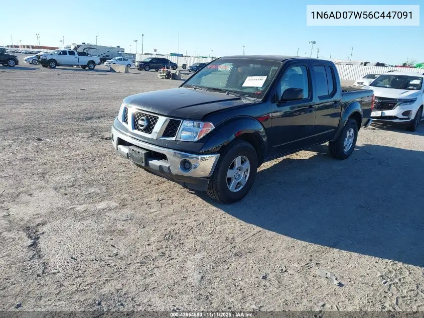 1N6AD07W56C447091 2006 Nissan Frontier Se