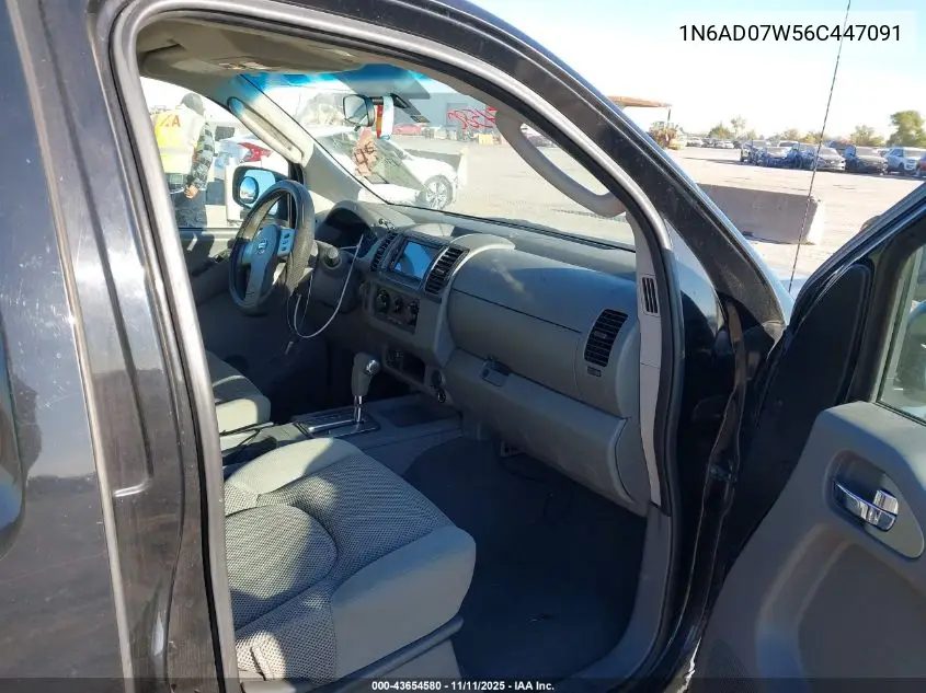 1N6AD07W56C447091 2006 Nissan Frontier Se