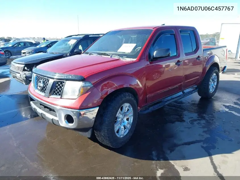 1N6AD07U06C457767 2006 Nissan Frontier Se